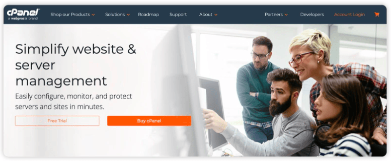 Unix-based web hosting control panel